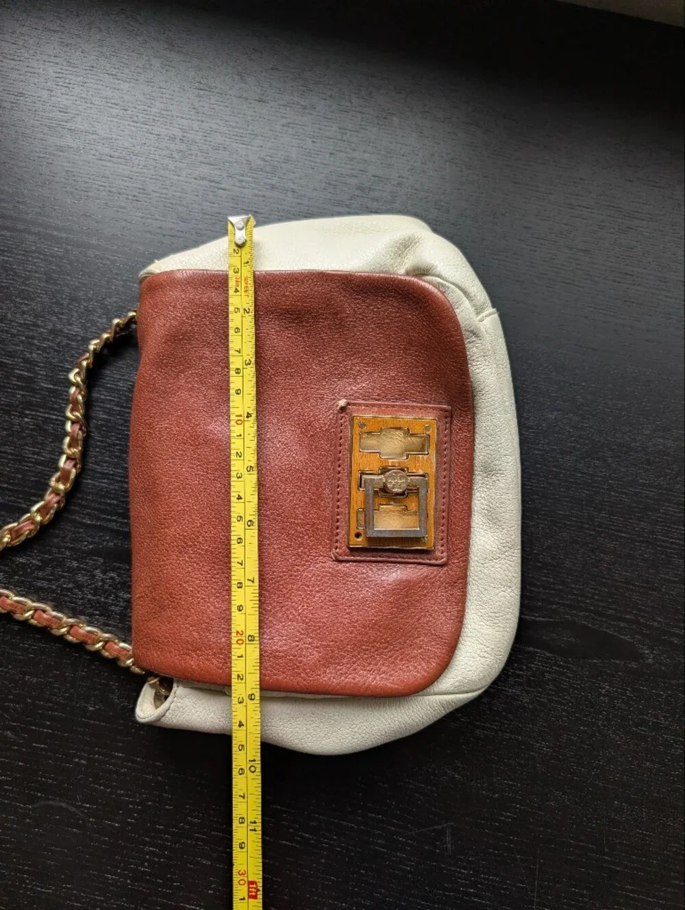 Tory Burch Turn-Lock 2-Way Chain Link Purse - Picture 12 of 12